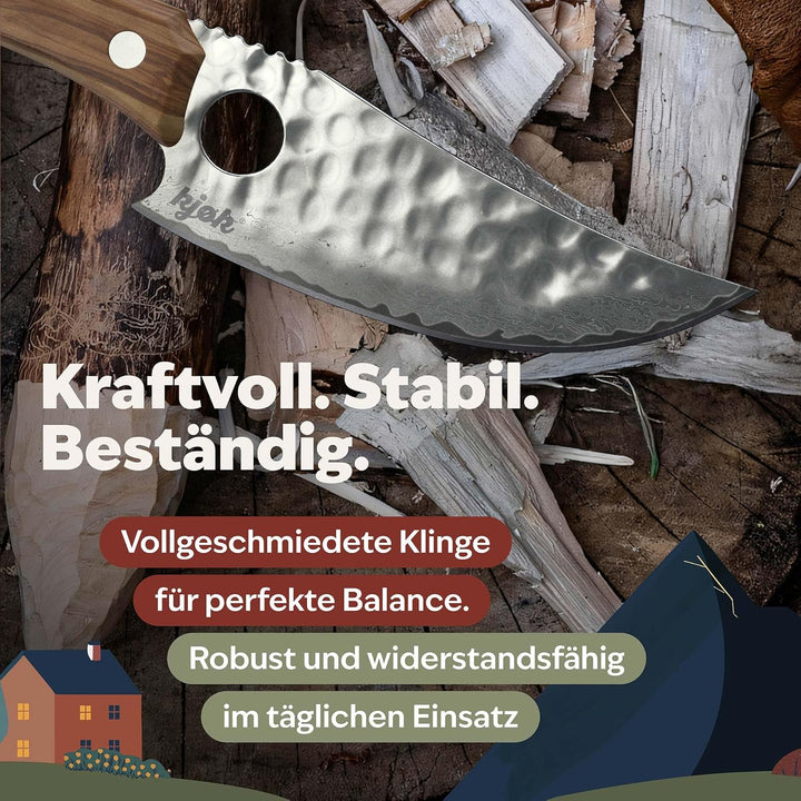 kjøk Premium 67 Schichten Damastmesser 62±2 HRC japanischer AUS-10 Stahl Kern Kochmesser mit Loch Da