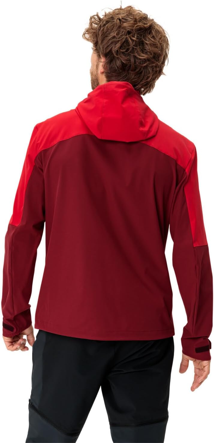 VAUDE Herren Men's Elope Wind Jacket Jacke S carmine, S carmine