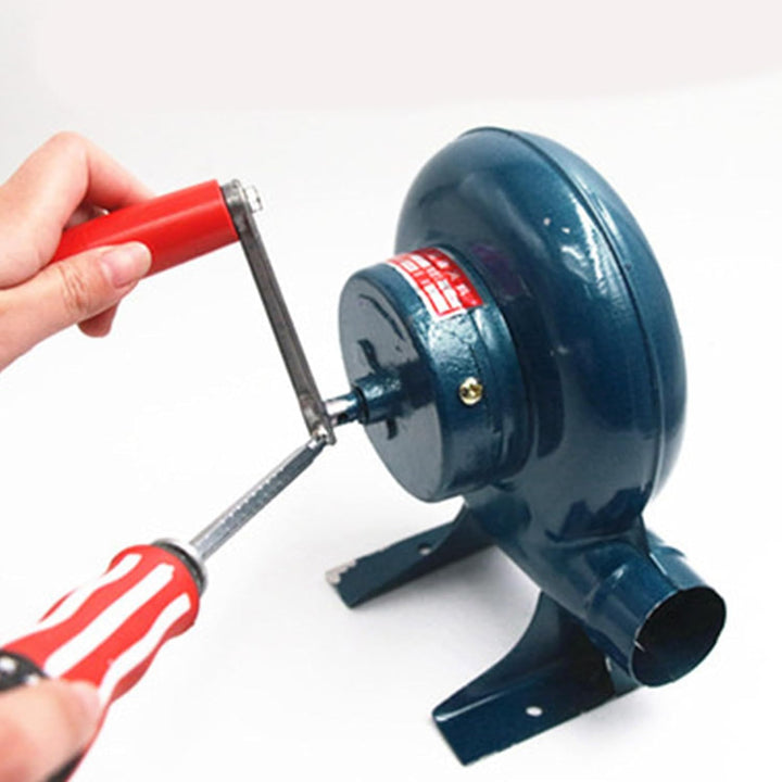 Tragbares Gebläse, Handventilator, Herd, Schmied, Handkurbel, Werkzeug für Aussenluftgebläse, manuel