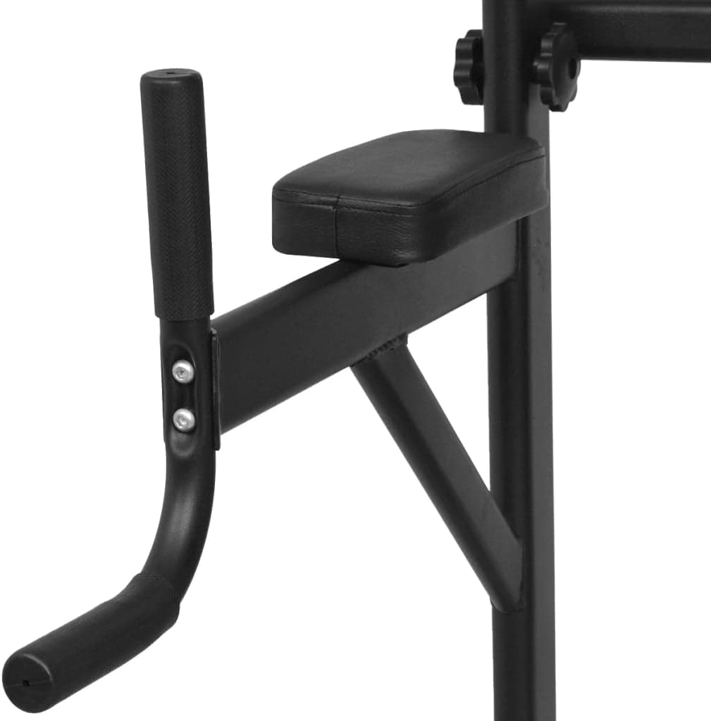 Power Tower mit Sit-Up-Bank verstellbar von bis Multifunktionale Kraftstation mit Klimmzugstange, Be