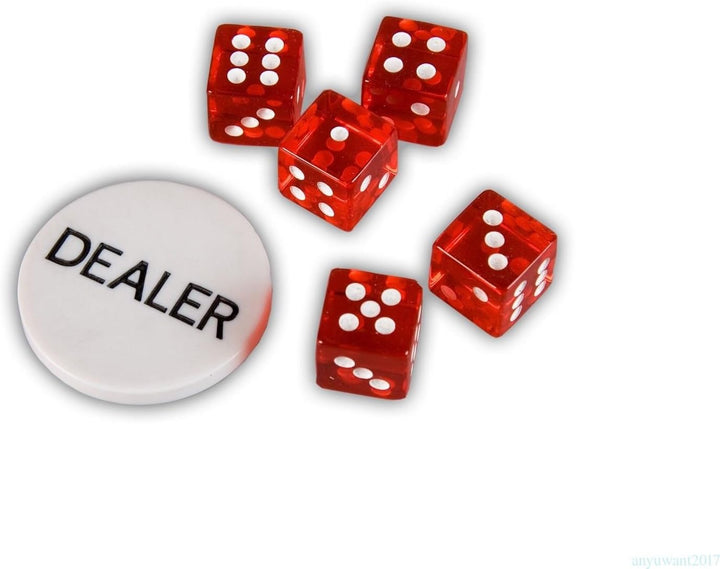 WeFun Poker Koffer Set,Pokerkoffer Pokerset 300 Laser Pokerchips Poker Komplett Set