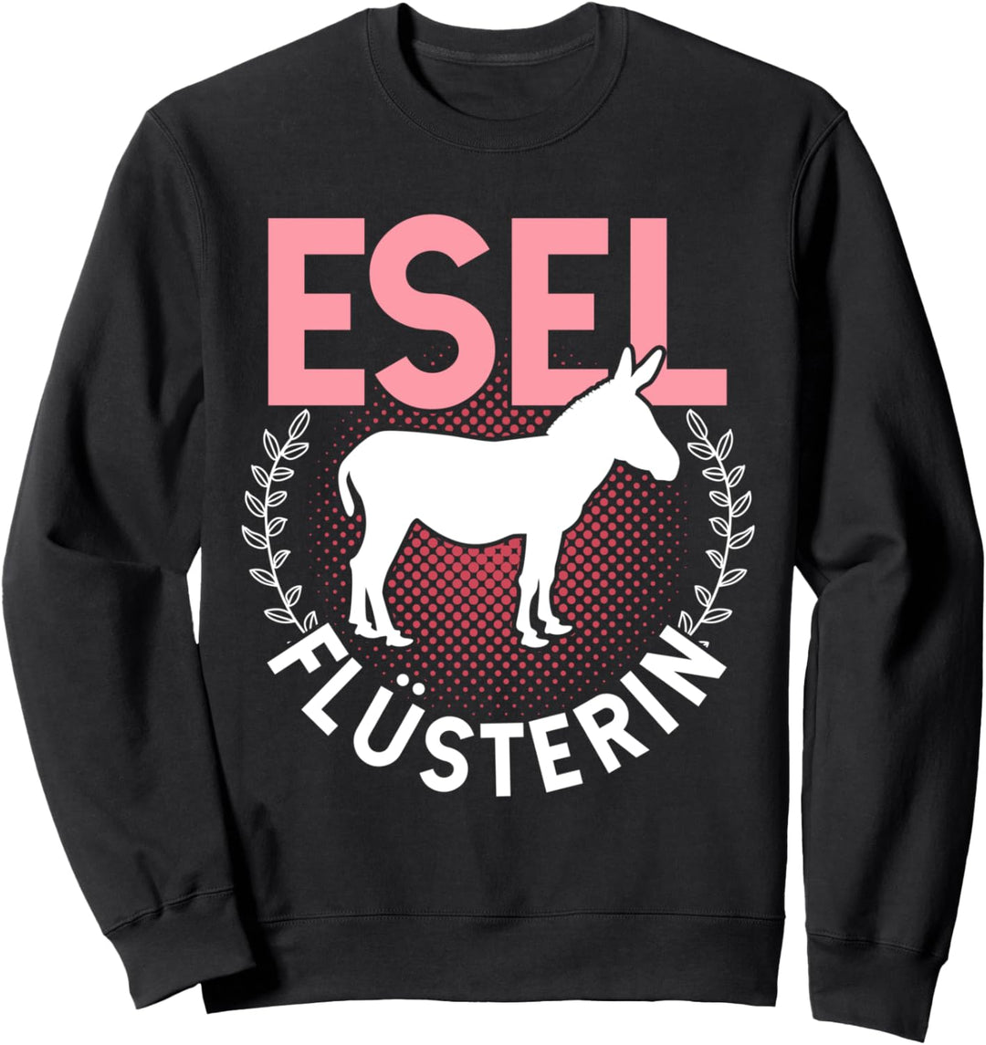 Esel Geschenk für Damen Bauernhof Esel Sweatshirt
