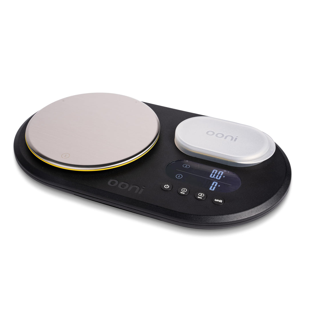 Ooni Dual Platform Digitalwaage – Feinwaage – Küchenwaage – Digitale Waagen mit zwei Plattformen – O