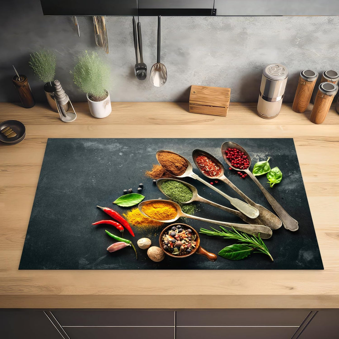Herdabdeckplatte 85x52 cm Einteilig Abdeckplatten Cerankochfeld Abdeckung Ceranfeld Herdplattenabdec
