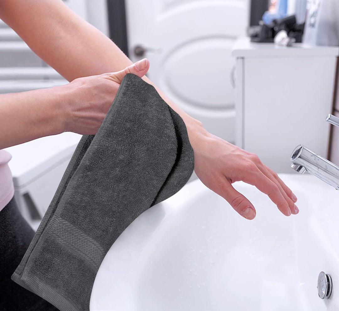 Utopia Towels - Handtücher Set aus Baumwolle - 100% Baumwolle ultraweich und sehr saugfähig, 41x71 c