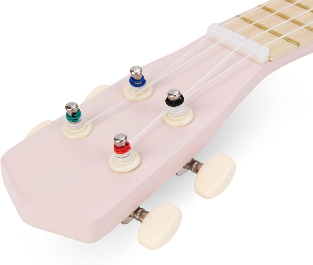 Mamabrum, Holzgitarre für Kinder, Ukulele für Babys, Musikinstrumente zum Spass, lehrt einfache Akko