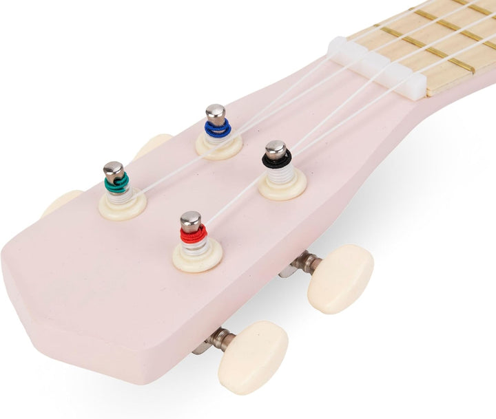 Mamabrum, Holzgitarre für Kinder, Ukulele für Babys, Musikinstrumente zum Spass, lehrt einfache Akko