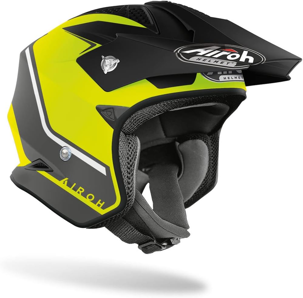 Airoh TRR S Keen Trial Jethelm S gelb, S gelb