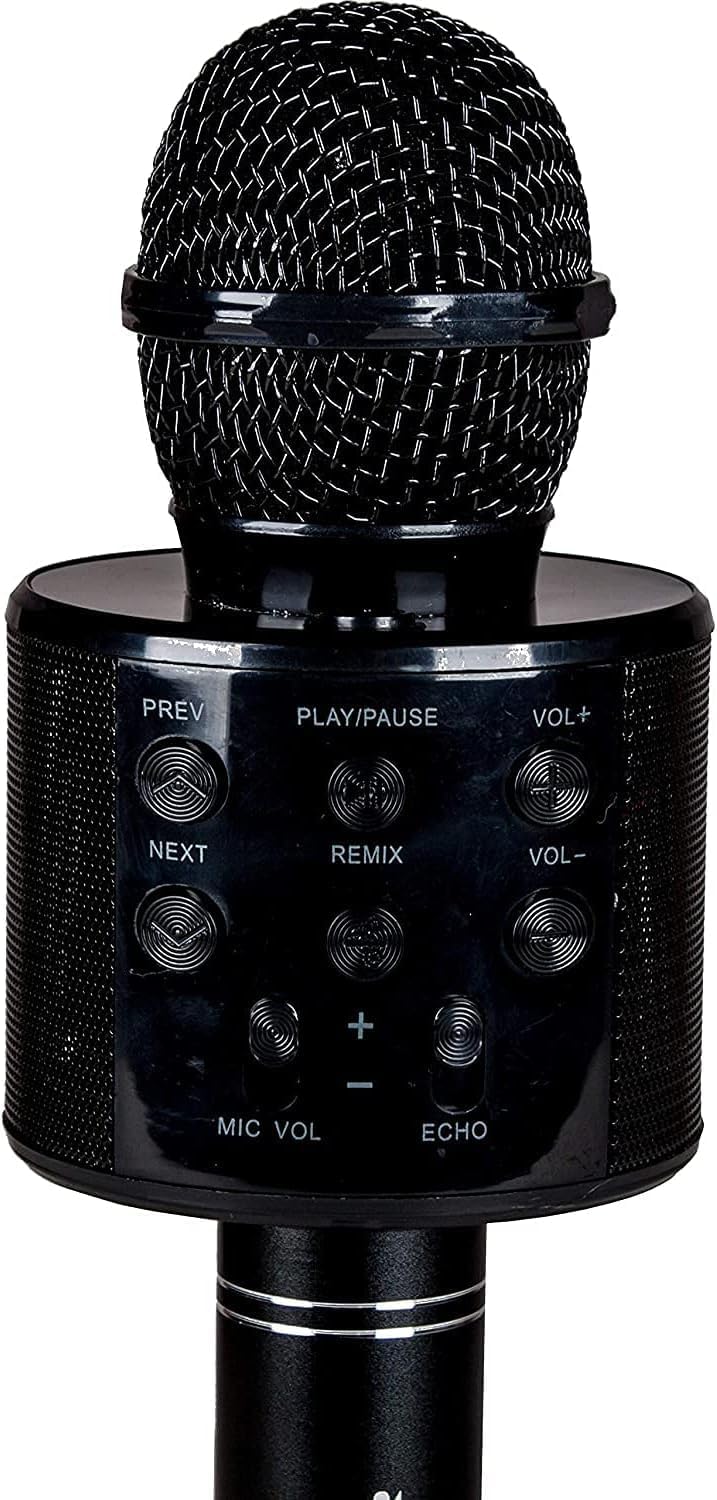 NGEAR SingMic S20L Bluetooth Karaoke Mikrofon mit 10W Max Leistung, 2 Zoll Lautsprecher, RGB Disco L