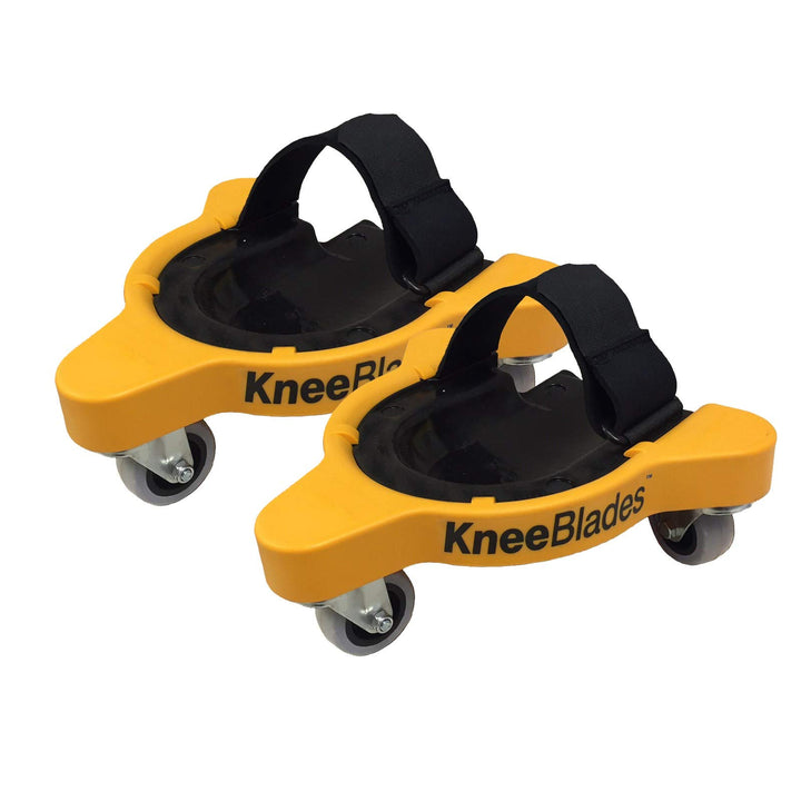 Milescraft 1603 Knieschützer, strapazierfähig, mit 3 Rollen und bequemen Gel-Kissen, für Unisex-Erwa