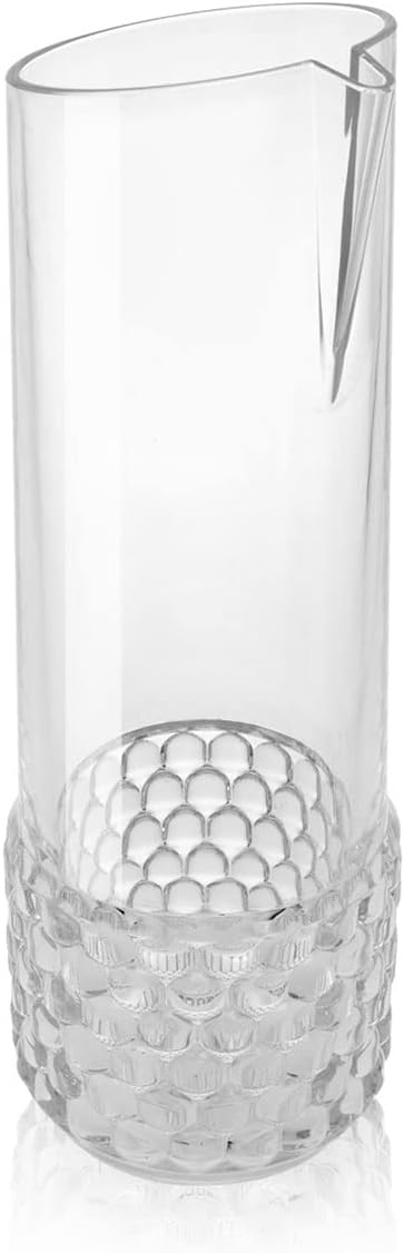 Kartell 1490B4 Jellies Family Karaffe, glasklar transparent Karaffe Glasklar, Karaffe Glasklar