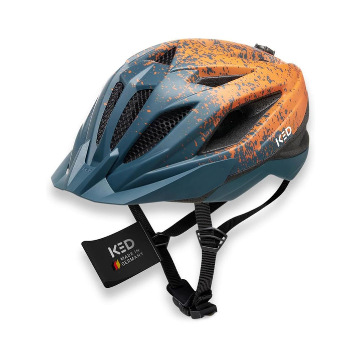Street Jr Pro Kinder- und Jugend-Fahrradhelm mit LED Rücklicht, 300g, Made in Germany, Maxshell-Tech