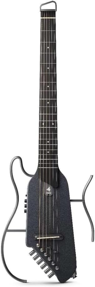 Donner HUSH-I Leise Elektro-Akustik Gitarre für Unterwegs, Kopfloser Tragbarer Reisegitarre, Ultrale