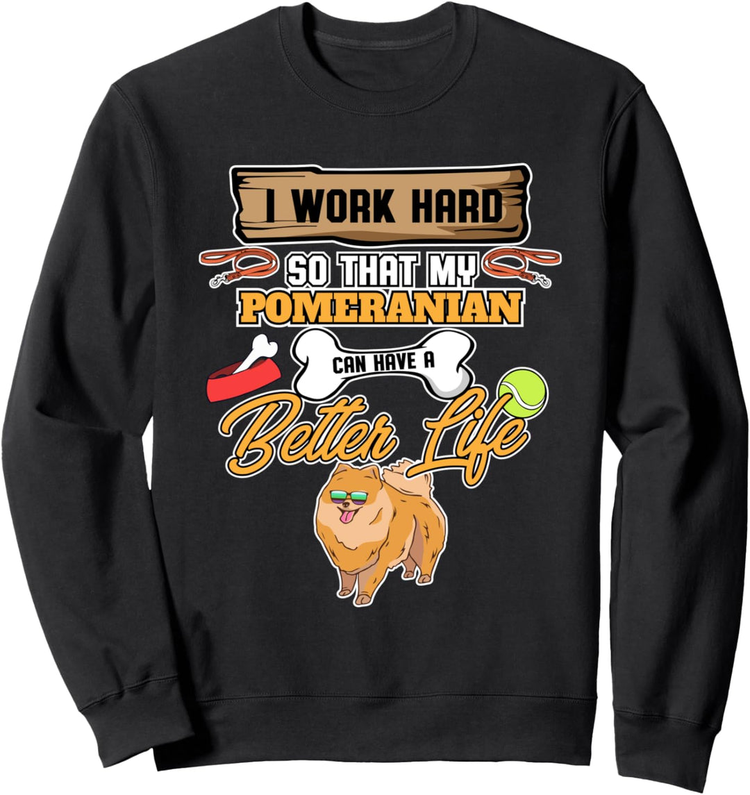 Lustiger Pomeranian Lover I Dog Lover I Pomeranian Sweatshirt