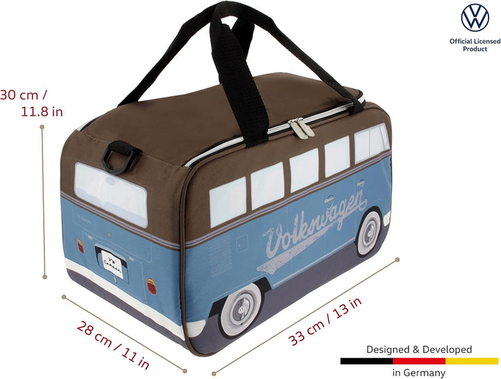 BRISA VW Collection - Volkswagen isolierte Kühl-Wärme-Thermo-Picknick-Lunch-Tasche-Box für Lebensmit