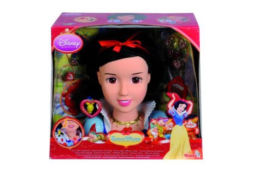 Simba 105566217 - Disney Princess , Schneewittchens Frisierkopf