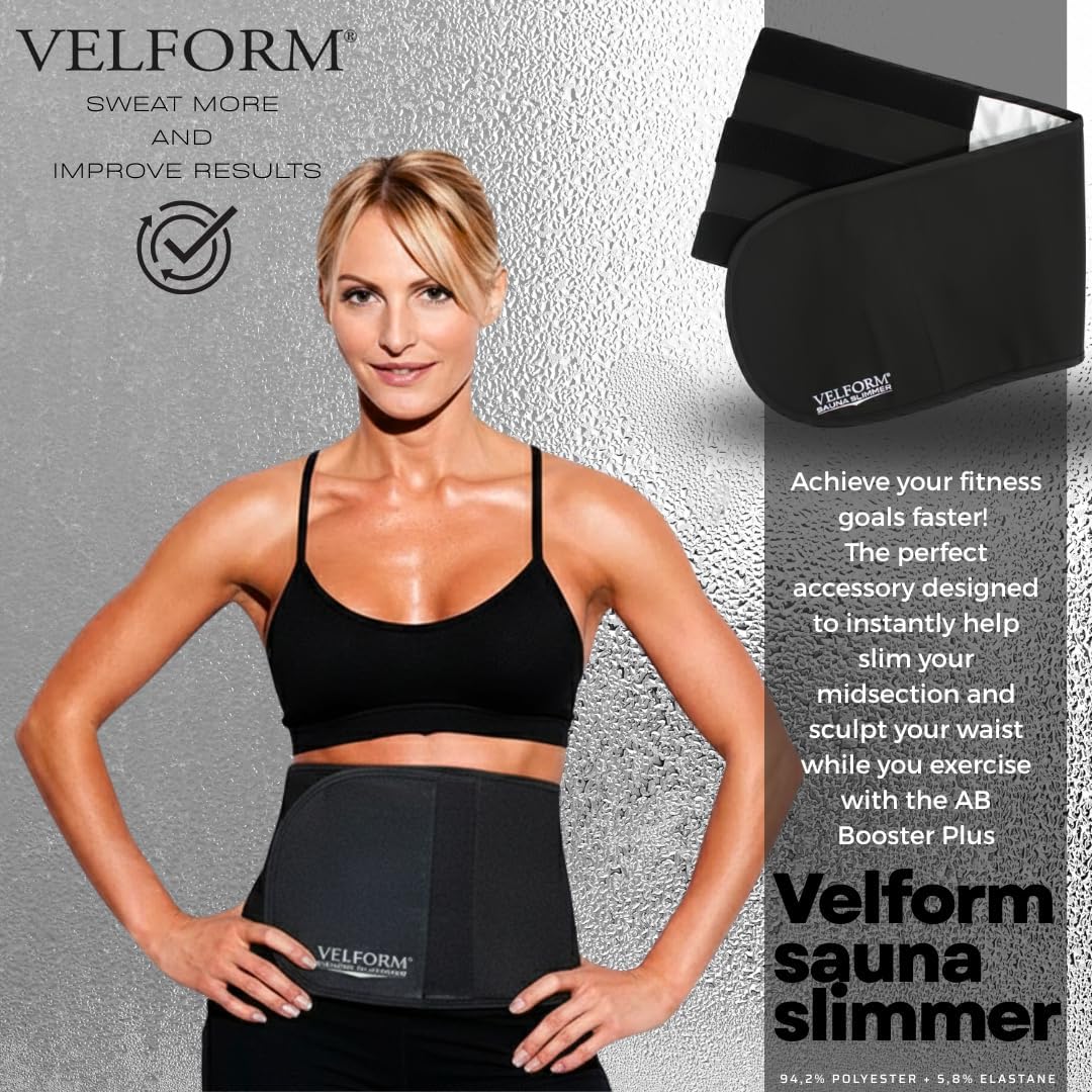 Ab Booster Plus + Sauna Slimmer, Trainingsgerät, komplettes Trainingsgerät, multifunktionales Aerobi