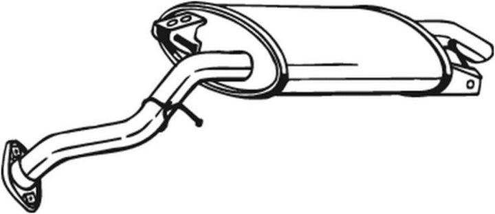 Bosal 228-081 Endschalldämpfer