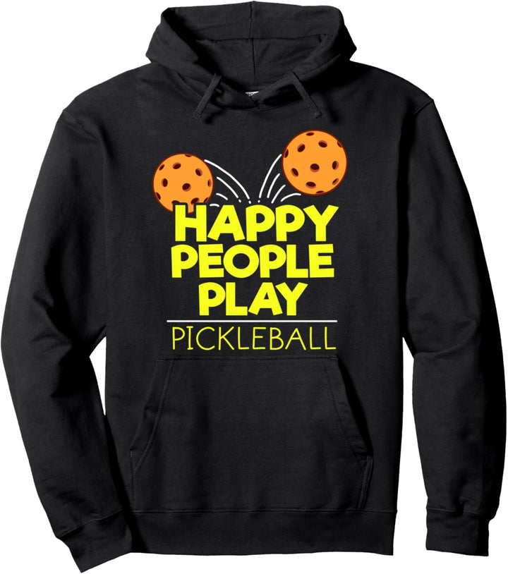 Pickleball Platz Paddel Geschenk Pullover Hoodie
