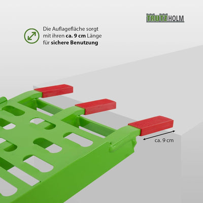 TRUTZHOLM® 2X Auffahrrampe 680 kg Faltbare ALU Rampen klappbar Alu Auffahrrampe Rampe Verladerampen