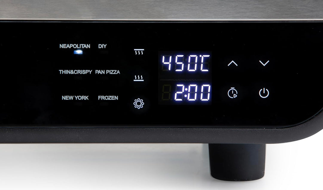 DOMO DO9289PZ Pizza Genius – Elektrischer Pizzaofen – 1700 W – 6 Programme – Ihre Lieblingspizzen in