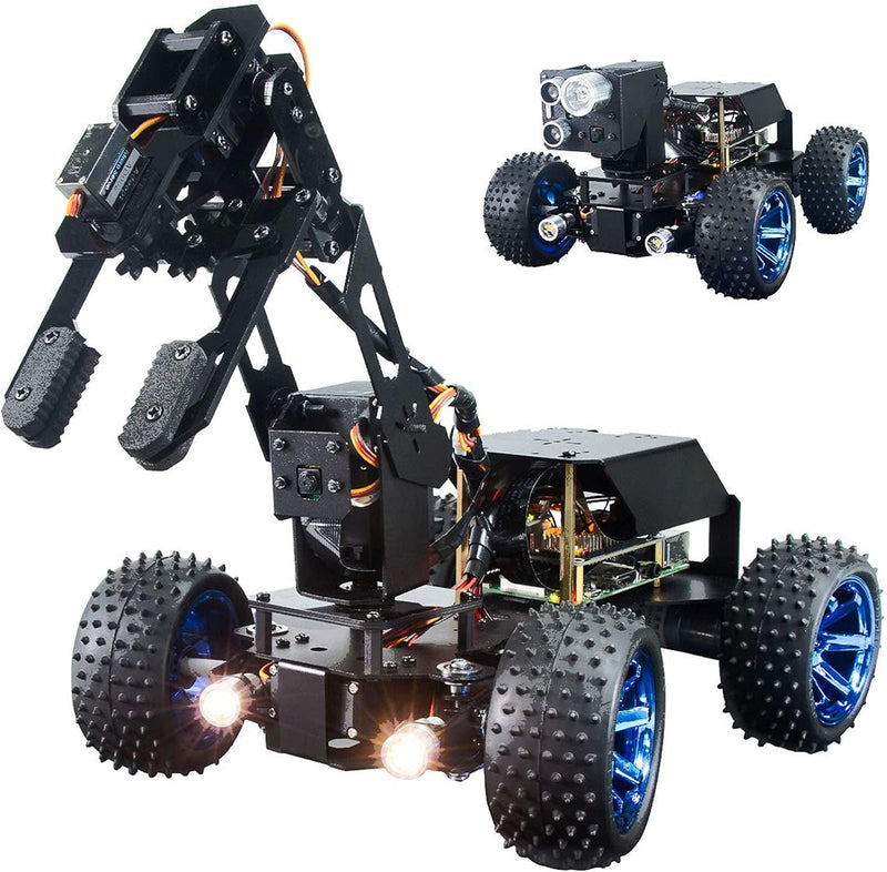 Adeept PiCar-Pro Raspberry Pi Smart Roboter Auto Kit Programmierung eines 2-in-1-4WD-Auto-Roboters m