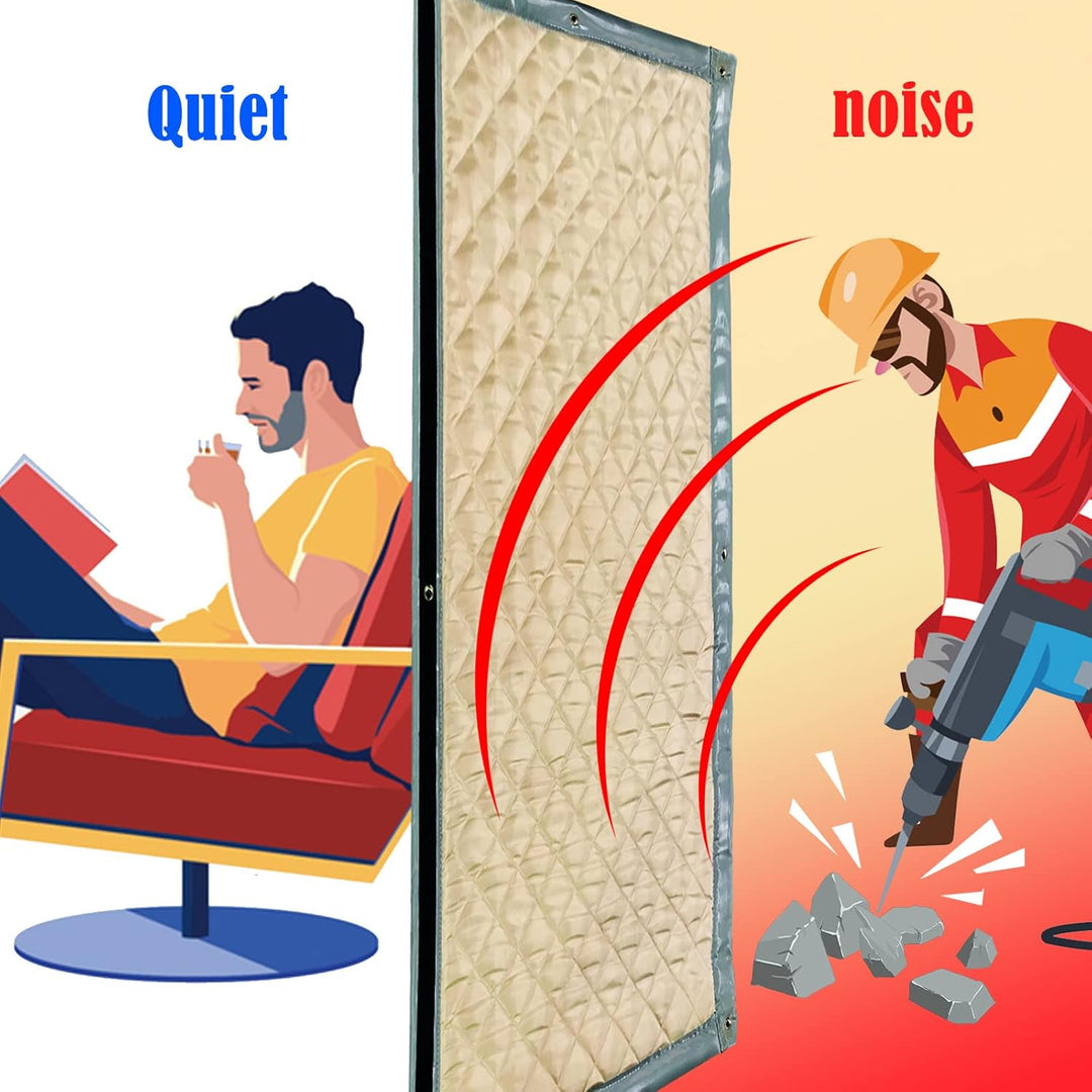 Schallschutz Schallschutzmatte Sound Insulation Akustikpaneele Zur Auf Baustellen, StrassEn,Fabriken