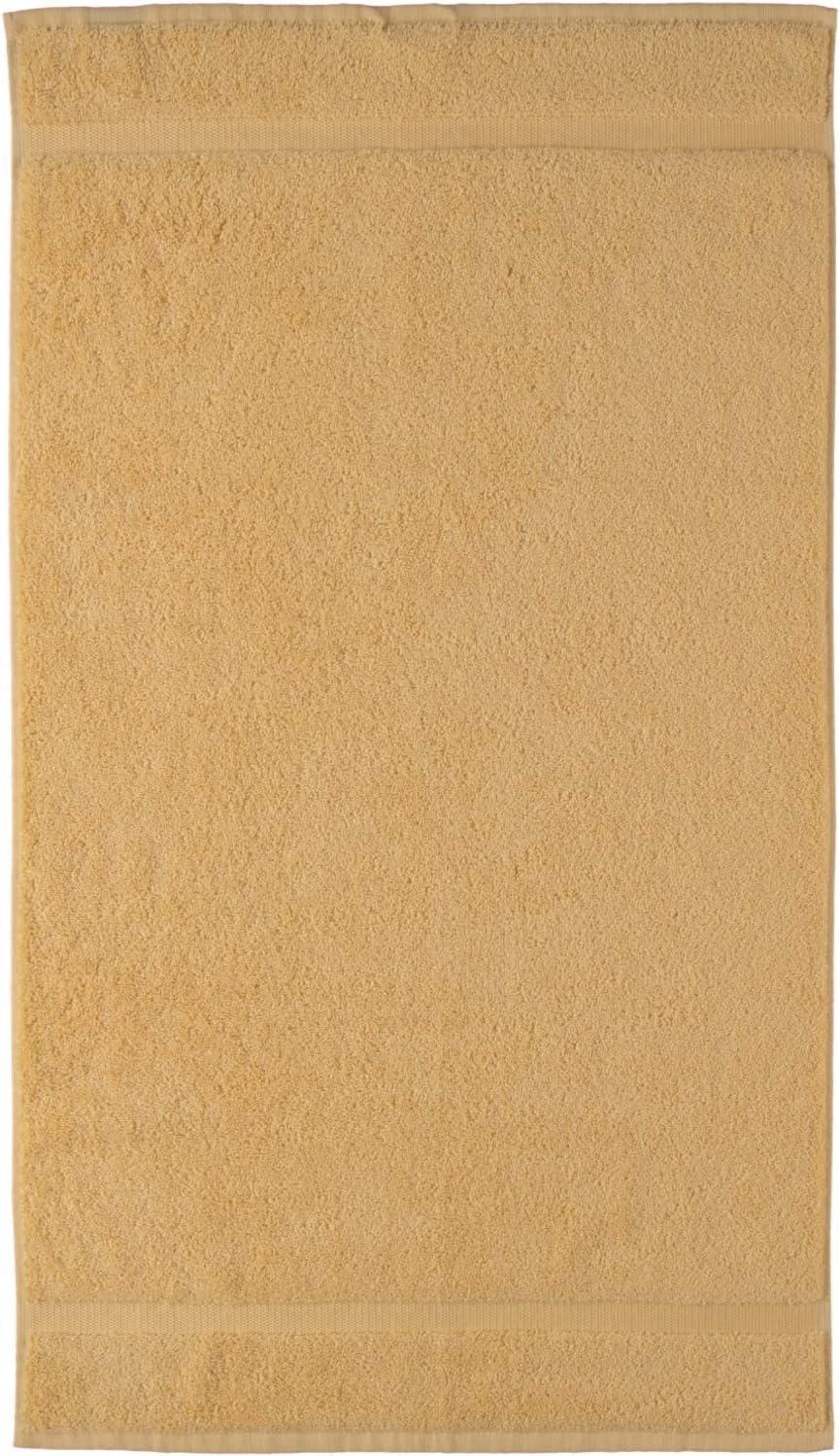 Rhomtuft Handtücher Princess mais - 390 Handtuch 55x100 cm, Handtuch 55x100 cm