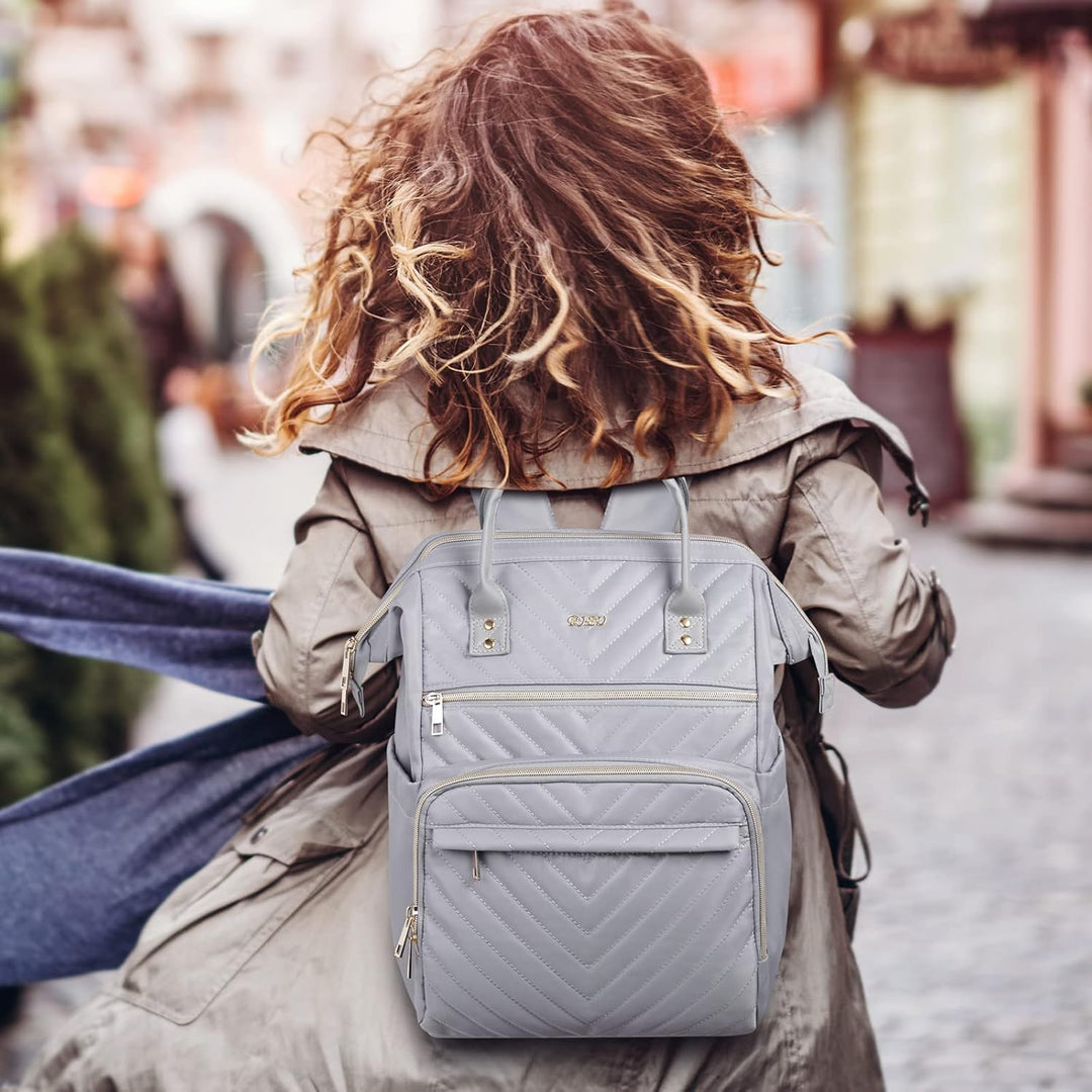 Rucksack Damen Laptoptasche Frauen 15,6 Zoll,Schulrucksack Rucksack Schule Mädchen Teenager,Rucksack