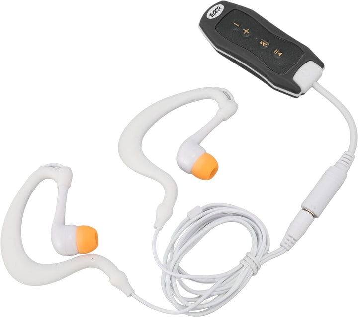 wasserdichte MP3-Player 8GB IPX8 USB2.0 Sport-MP3-Player mit Kopfhörer und ClipBroadcast, Musikplaye