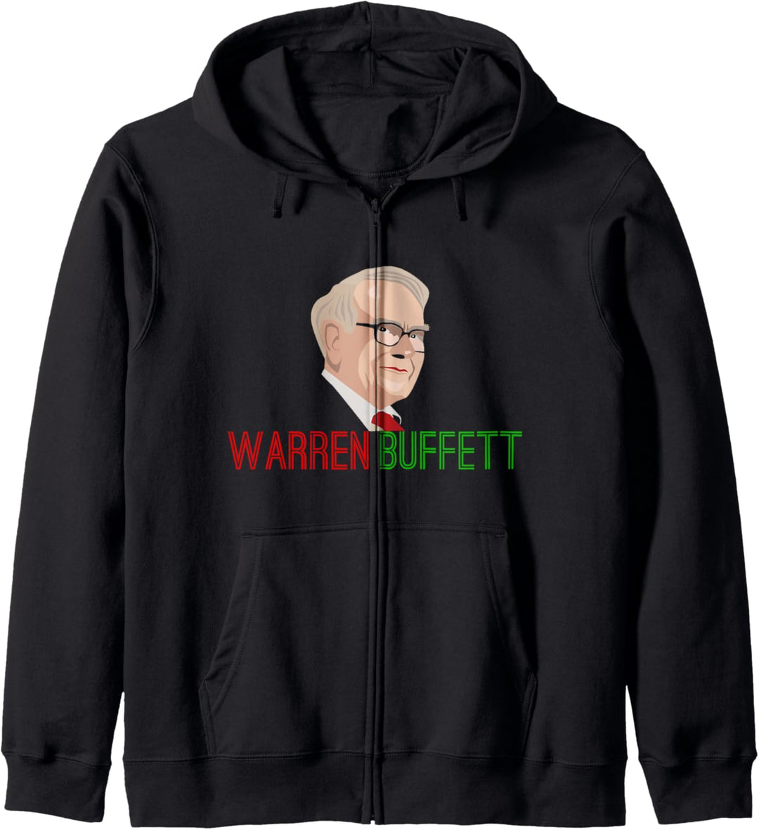 Warren Buffett Börsenhändler Wall Street Kapuzenjacke
