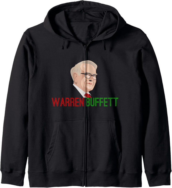 Warren Buffett Börsenhändler Wall Street Kapuzenjacke