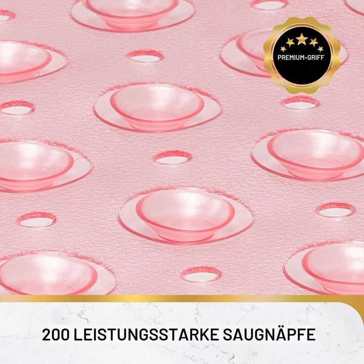 HITSLAM Badewannenmatte rutschfest, 101 x 40cm Extra Lange Antirutschmatte Badewanne, Duschmatte rut