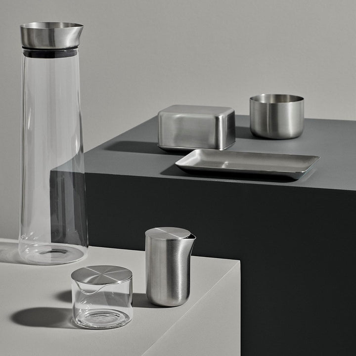 blomus -ACQUA- Wasserkaraffe aus Glas, 1,5 Liter Fassungsvermögen, Glaskaraffe mit hochwertigem Edel