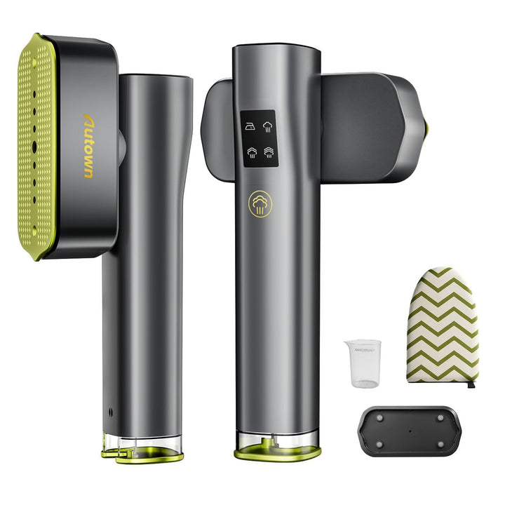 Steamer Dampfglätter, 1300W Dampfbügeleisen Tragbar für Kleidung, 2-in-1 Reisebügeleisen mit Dampf,