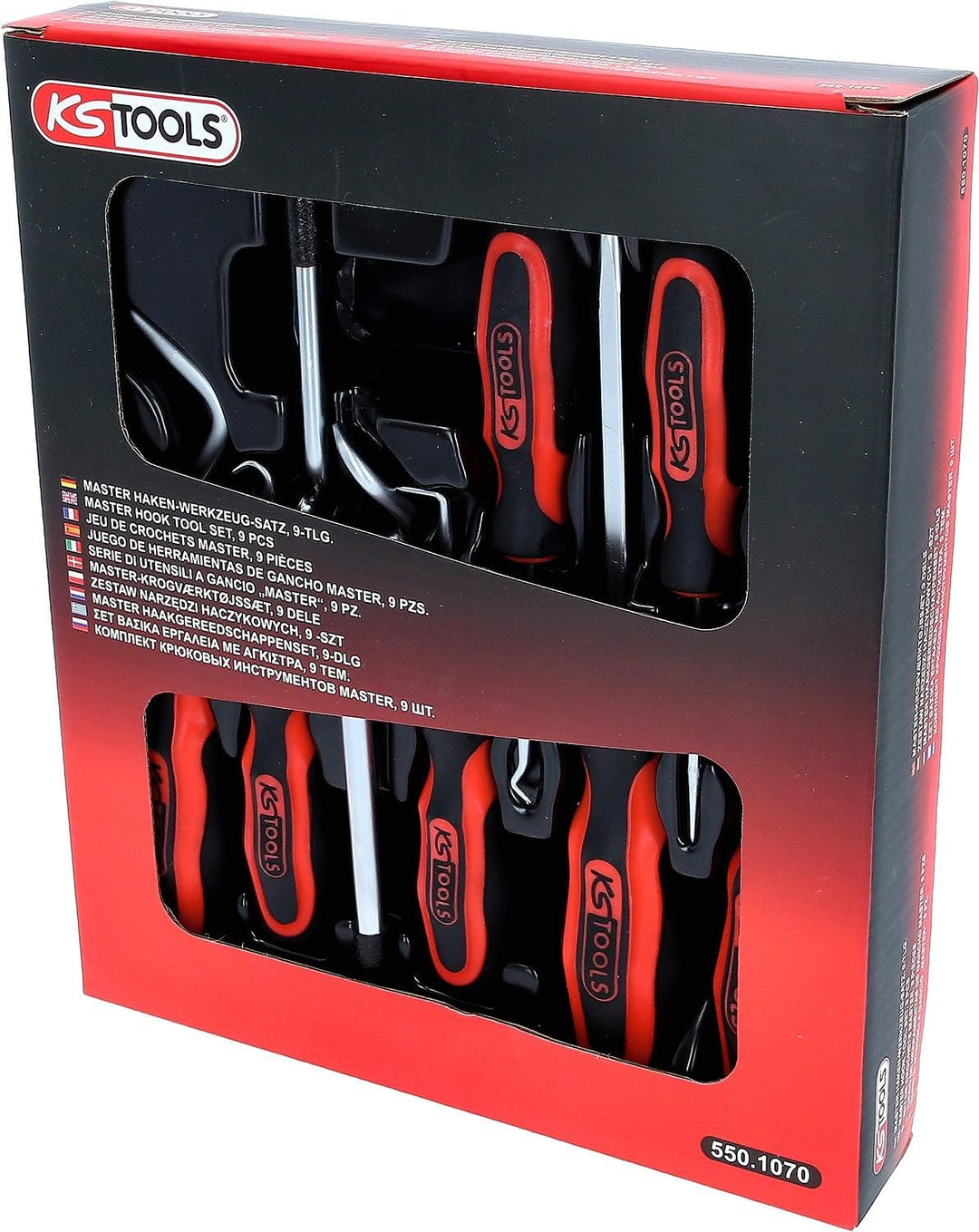 KS Tools Master Haken-Werkzeug-Satz, 9-tlg