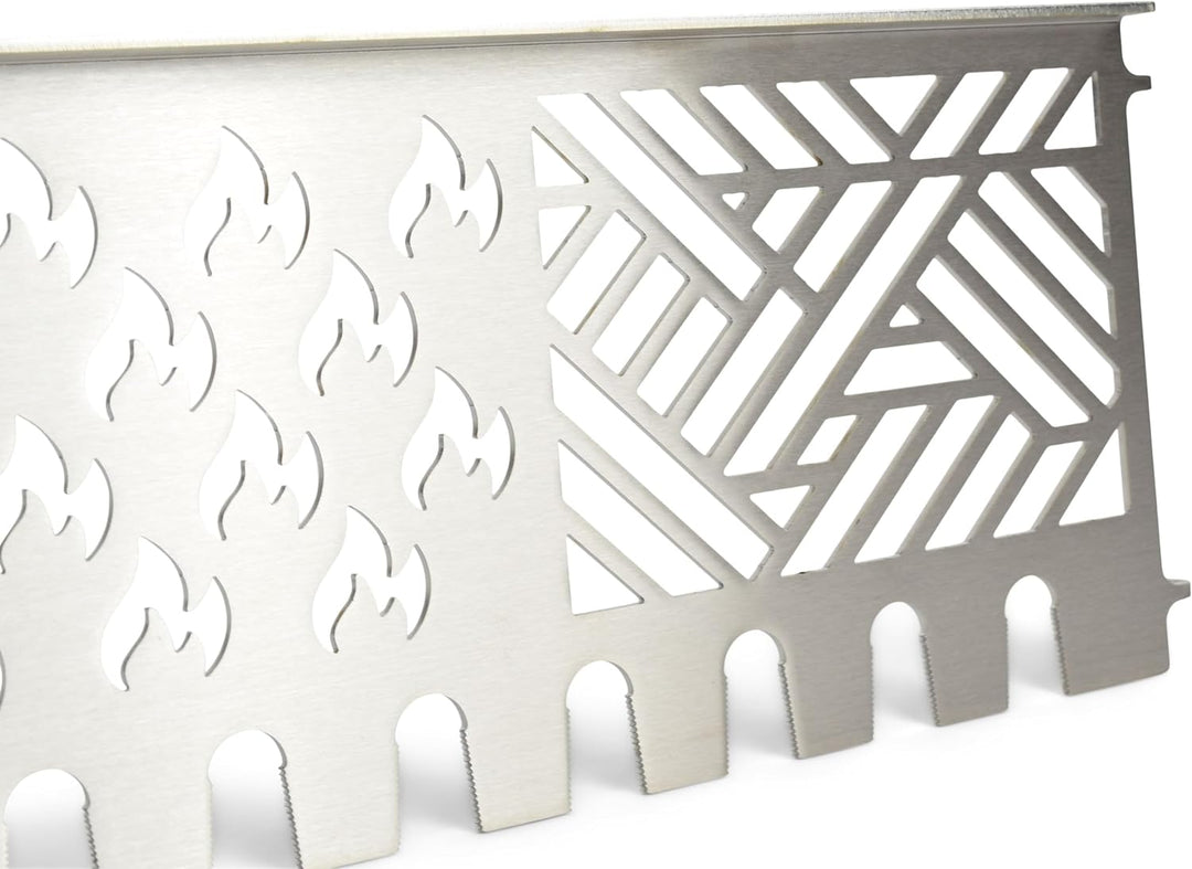 Grillrost.com Das Original Edelstahl Multistation | Warmhalterost für Rösle Videro/Sansibar G4 | mit