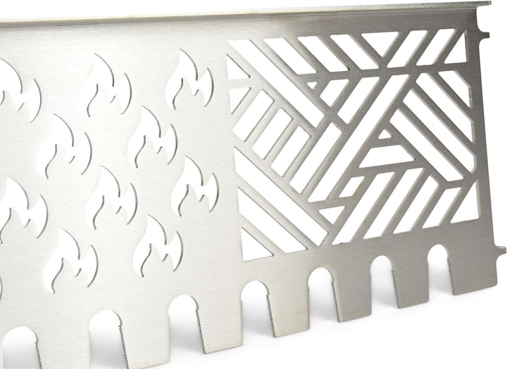 Grillrost.com Das Original Edelstahl Multistation | Warmhalterost für Rösle Videro/Sansibar G4 | mit