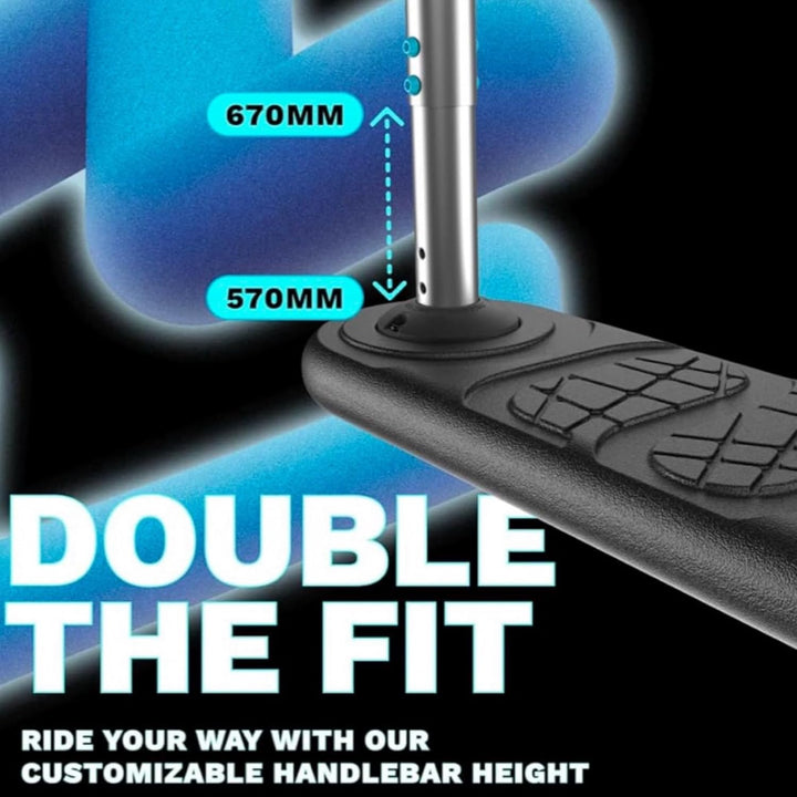 Indo 2.0 Trampolin Stunt-Scooter I Trick Roller I Verschiedene Höhen I Indoor & Outdoor I Trick I Tr