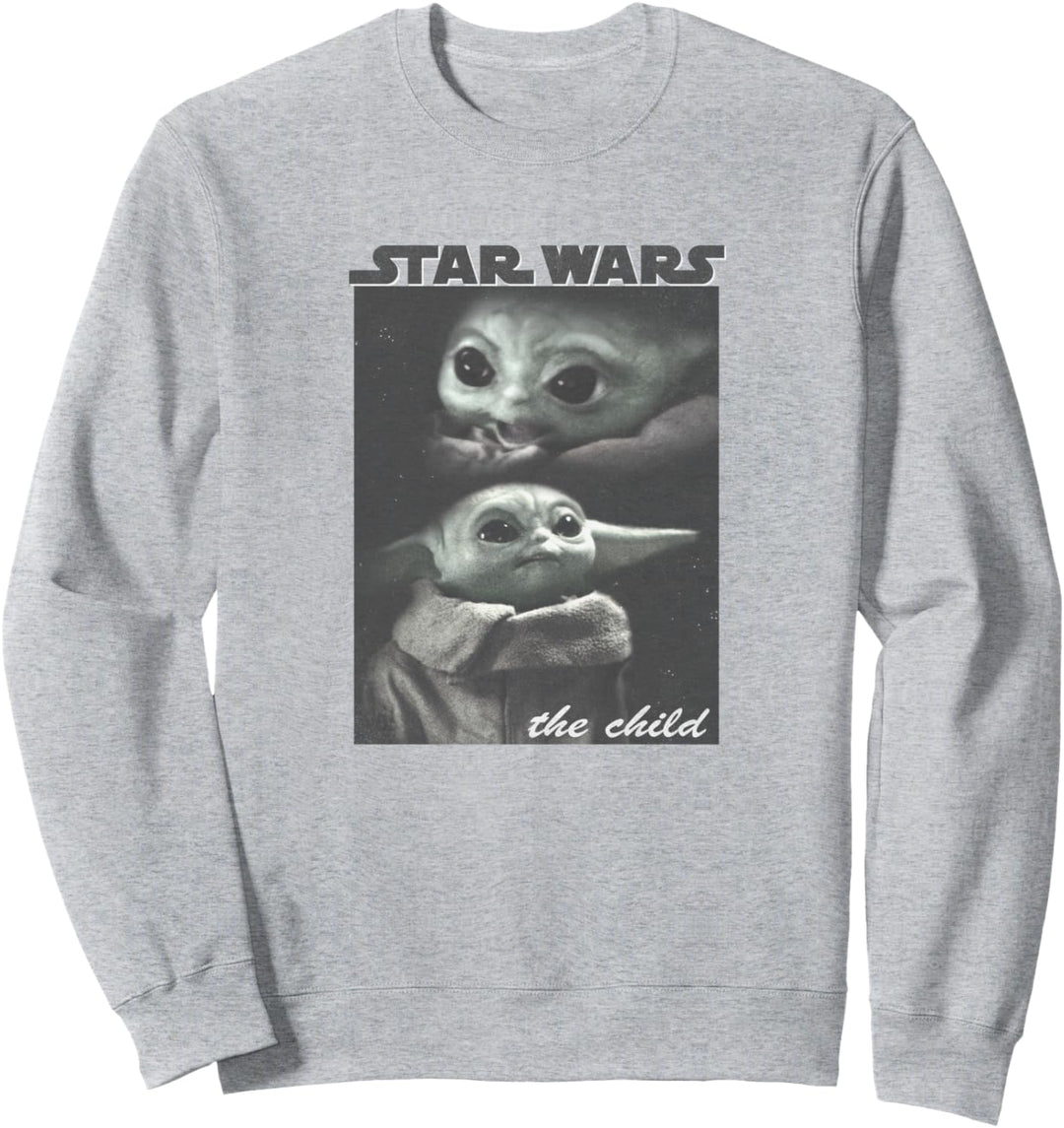 Star Wars: The Mandalorian The Child Collage Poster Sweatshirt