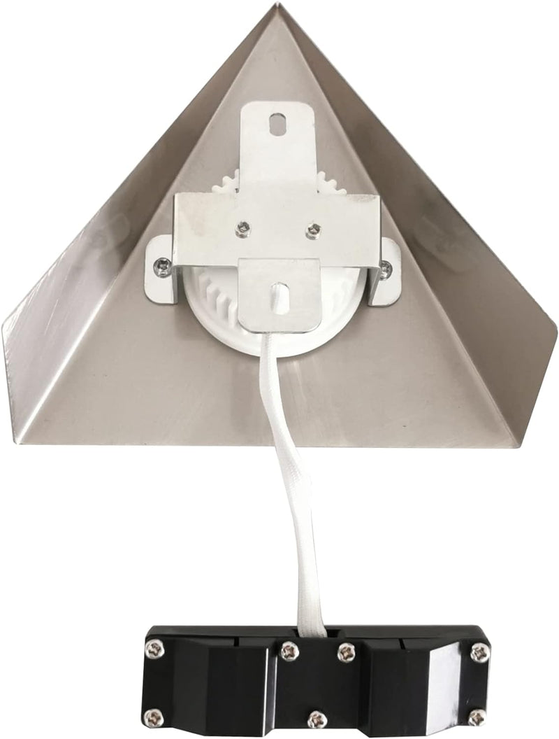 Trango 3er Set 6739-32 Küchenunterbauleuchte inkl. 3x 4.8 Watt LED Modul 3000K warmweiss ON/OFF Scha