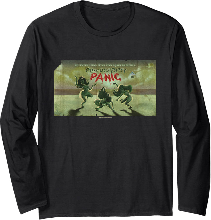 Adventure Time Slumber Party Panic Card Langarmshirt