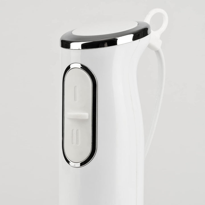 Girmi MX16 Stabmixer mit Set, 3-in-1 Mixer-Pürierstab-Schneebesen, 400 W, DC-Motor, 2 Geschwindigkei