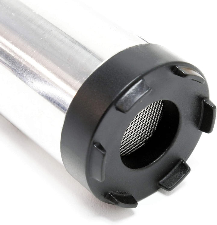 Wiltec Mini Pumpe 12 l/min 8700 U/min 12 V, 16 mm Auslass, Tauchpumpe für Wasser und Dieselöl, zum A