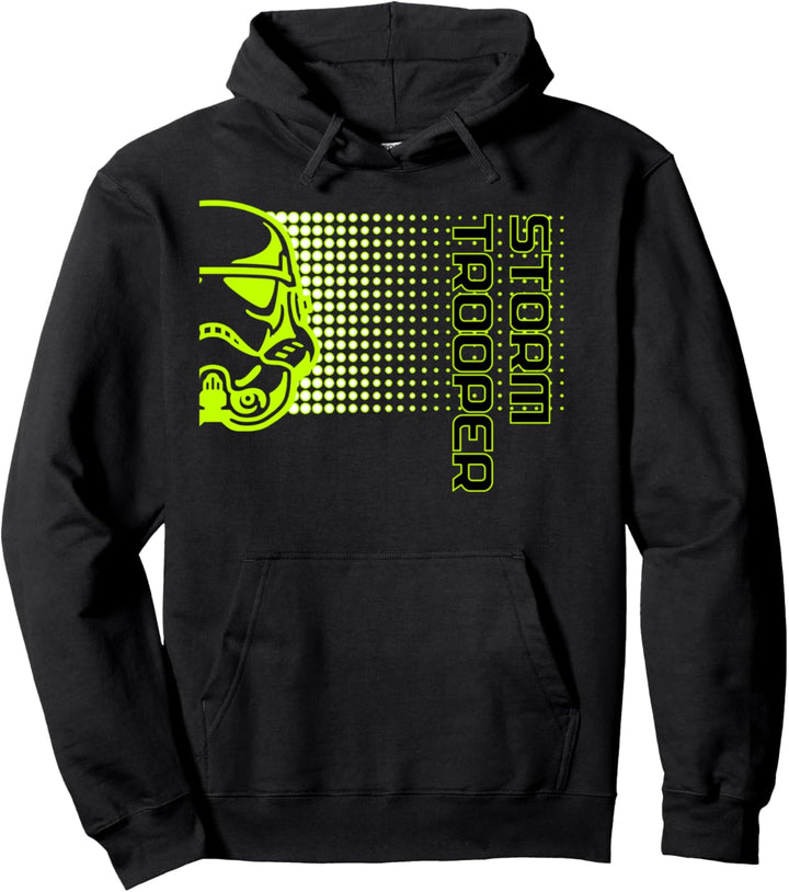 Star Wars Trooper Neon Dot Text Pullover Hoodie