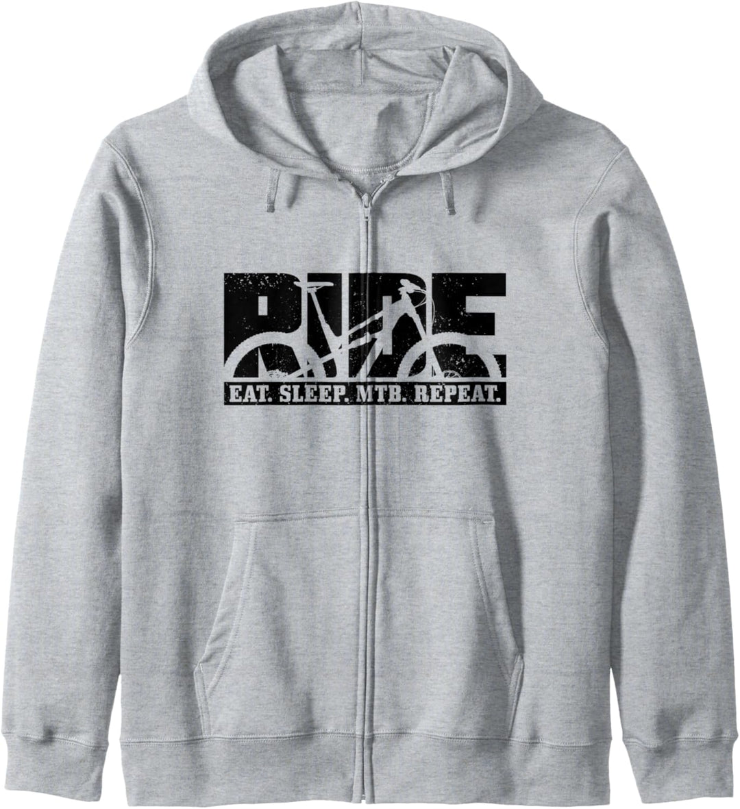 Mountainbike Eat Sleep MTB Repeat Downhill Biking Geschenk Kapuzenjacke