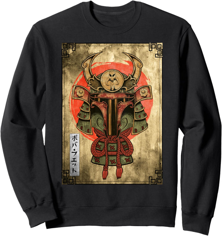Star Wars Boba Fett Samurai Helmet Sweatshirt