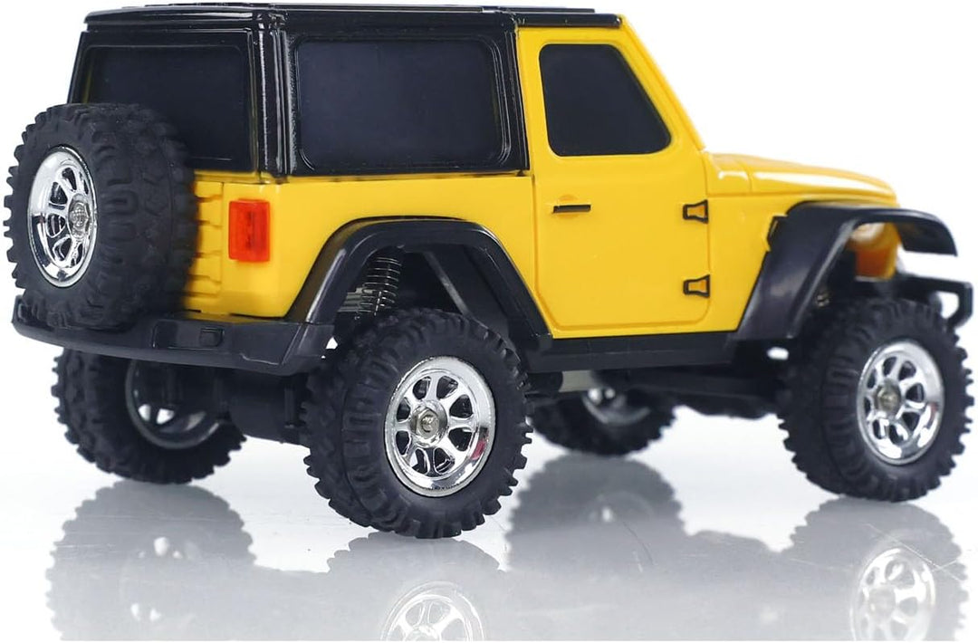TOUCAN RC HOBBY 2,4G 1/36 Fernbedienung Rock Crawler RC Offroad-Auto 4×4 RTR Modellfahrzeug Licht Ba