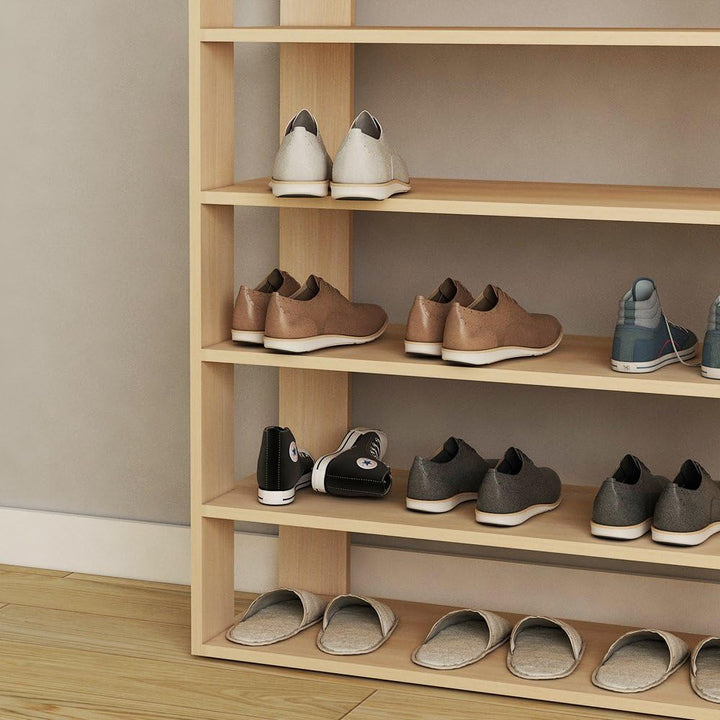 sogesfurniture Holz Schuhregal 5 Ebenen Schuhschrank Schuhablage Standregal Schuhständer für 20 Paar