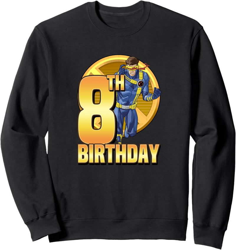 Marvel X-Men Cyclops Action Pose 8th Birthday Sweatshirt